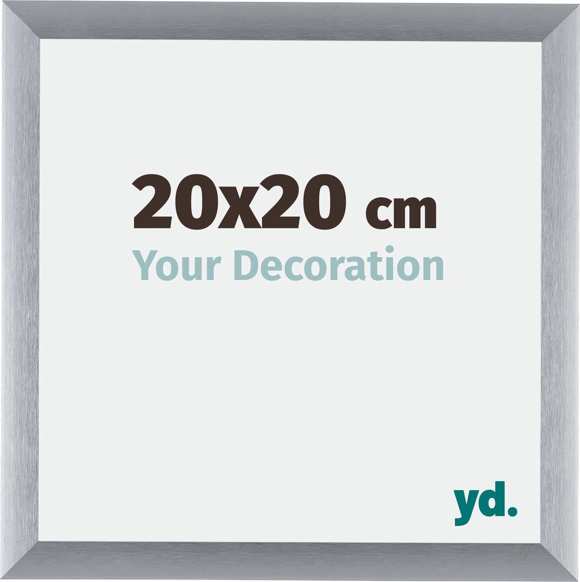 Your Decoration Tucson Aluminium Fotolijst 20x20cm Zilver Geborsteld