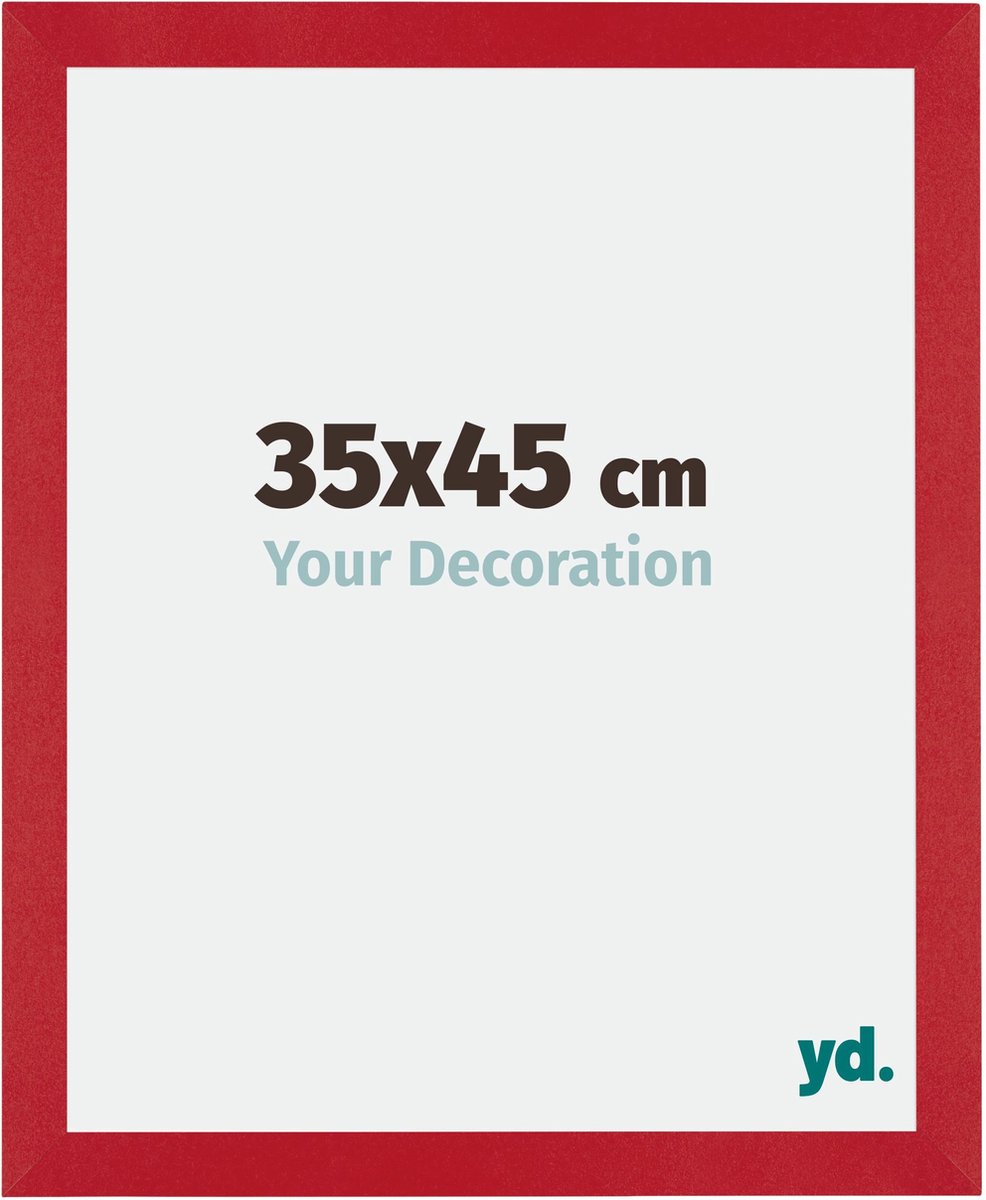 Your Decoration Mura Mdf Fotolijst 35x45cm - Rood