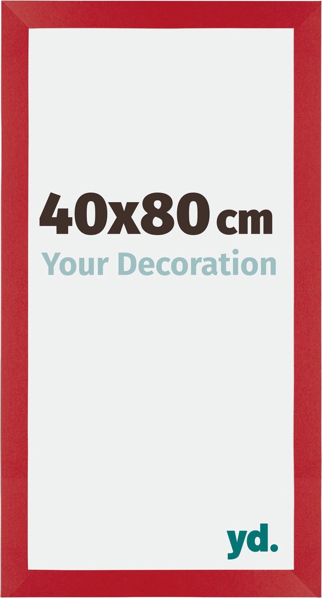 Your Decoration Mura Mdf Fotolijst 40x80cm - Rood