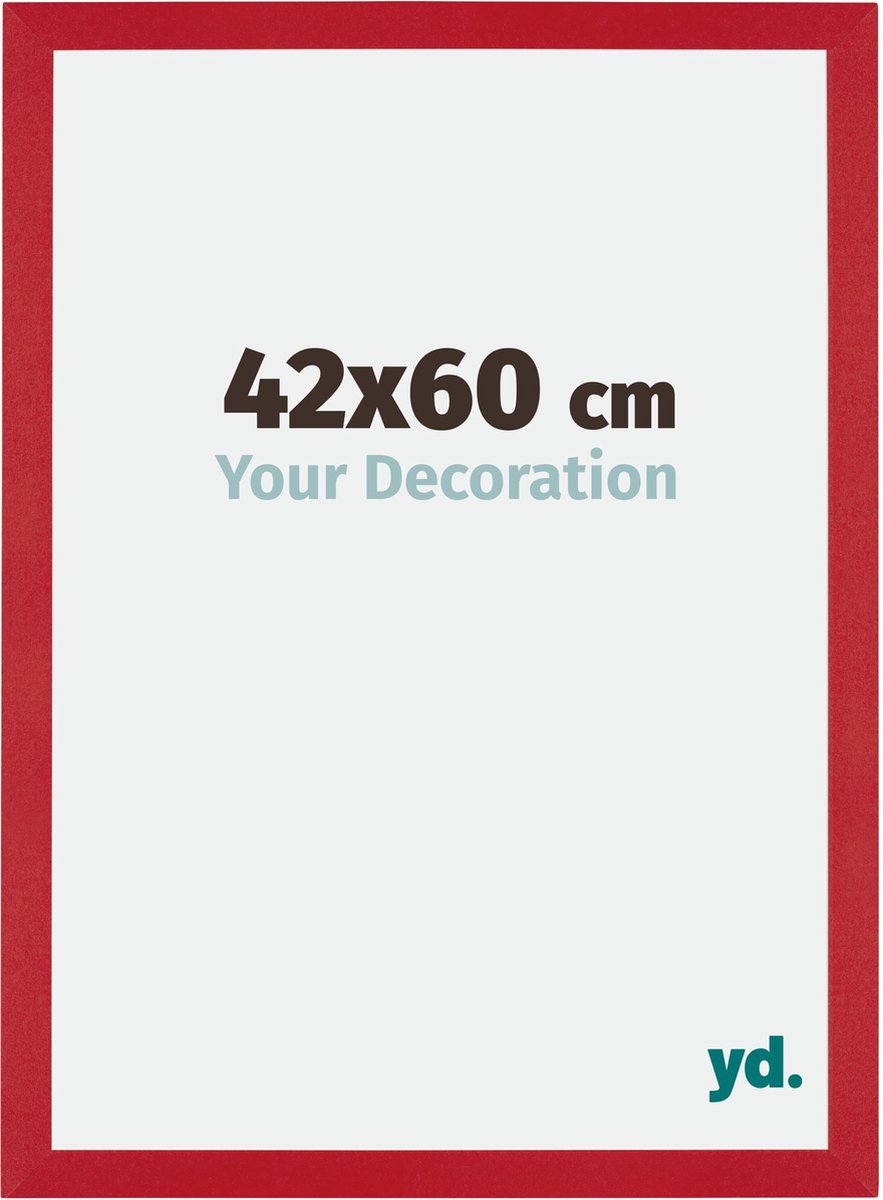 Your Decoration Mura Mdf Fotolijst 42x60cm - Rood