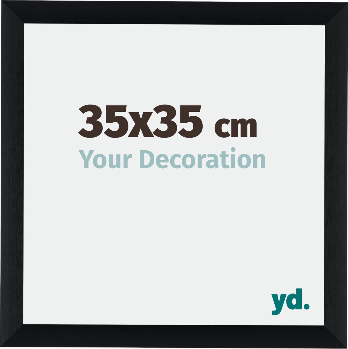 Your Decoration Tucson Aluminium Fotolijst 35x35cm Geborsteld - Zwart