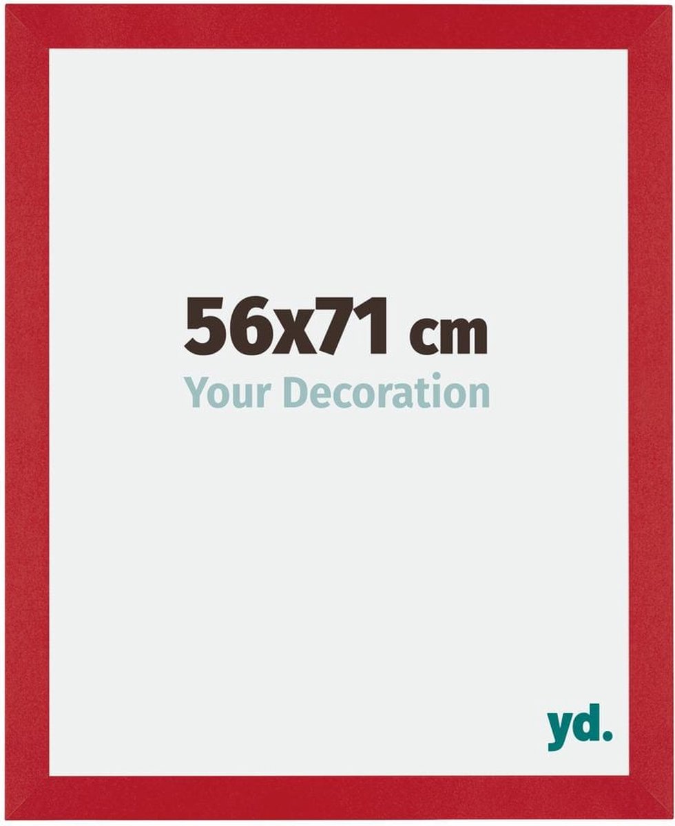 Your Decoration Mura Mdf Fotolijst 56x71cm - Rood