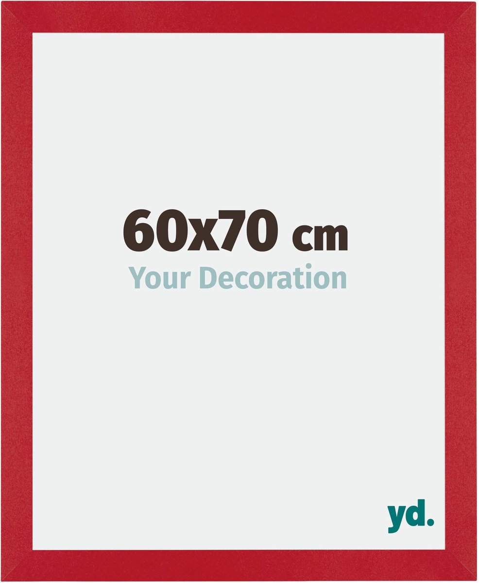 Your Decoration Mura Mdf Fotolijst 60x70cm - Rood