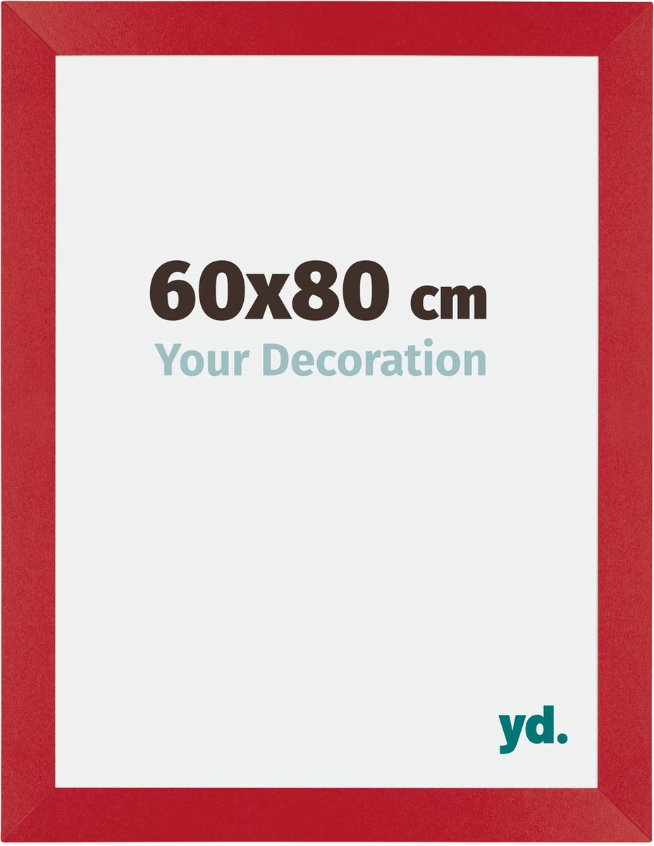 Your Decoration Mura Mdf Fotolijst 60x80cm - Rood