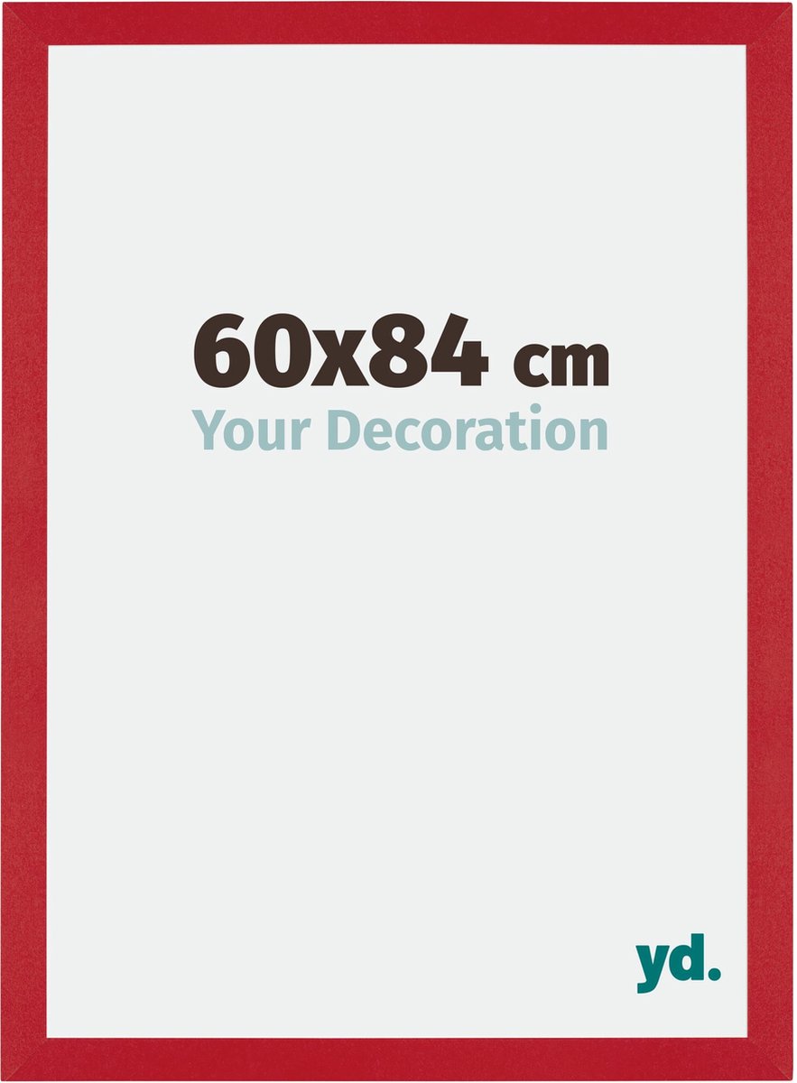 Your Decoration Mura Mdf Fotolijst 60x84cm - Rood