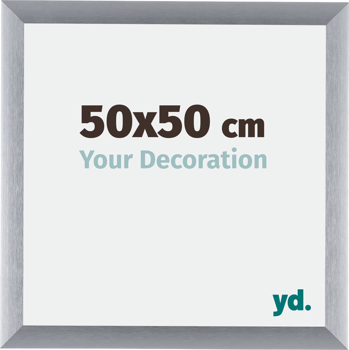 Your Decoration Tucson Aluminium Fotolijst 50x50cm Zilver Geborsteld