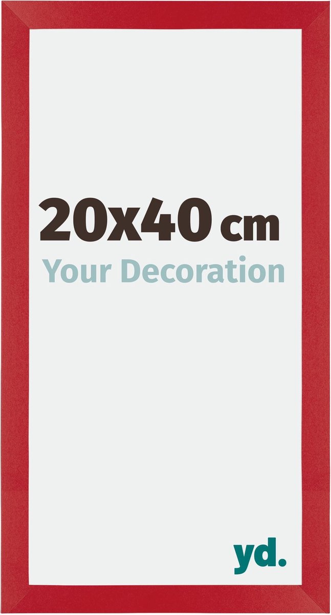 Your Decoration Mura Mdf Fotolijst 20x40cm - Rood