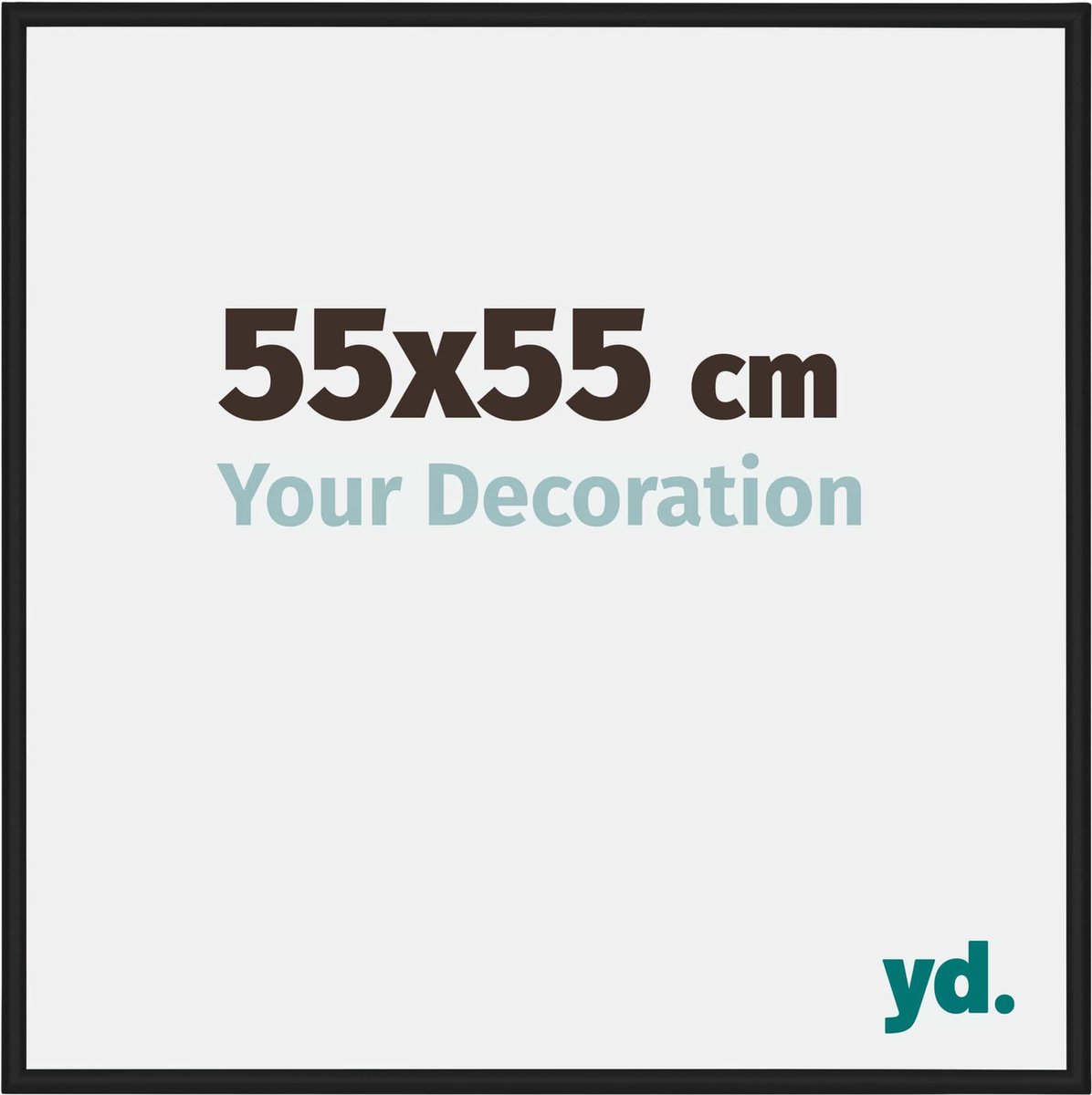 Your Decoration New York Aluminium Fotolijst 55x55cm Mat - Zwart