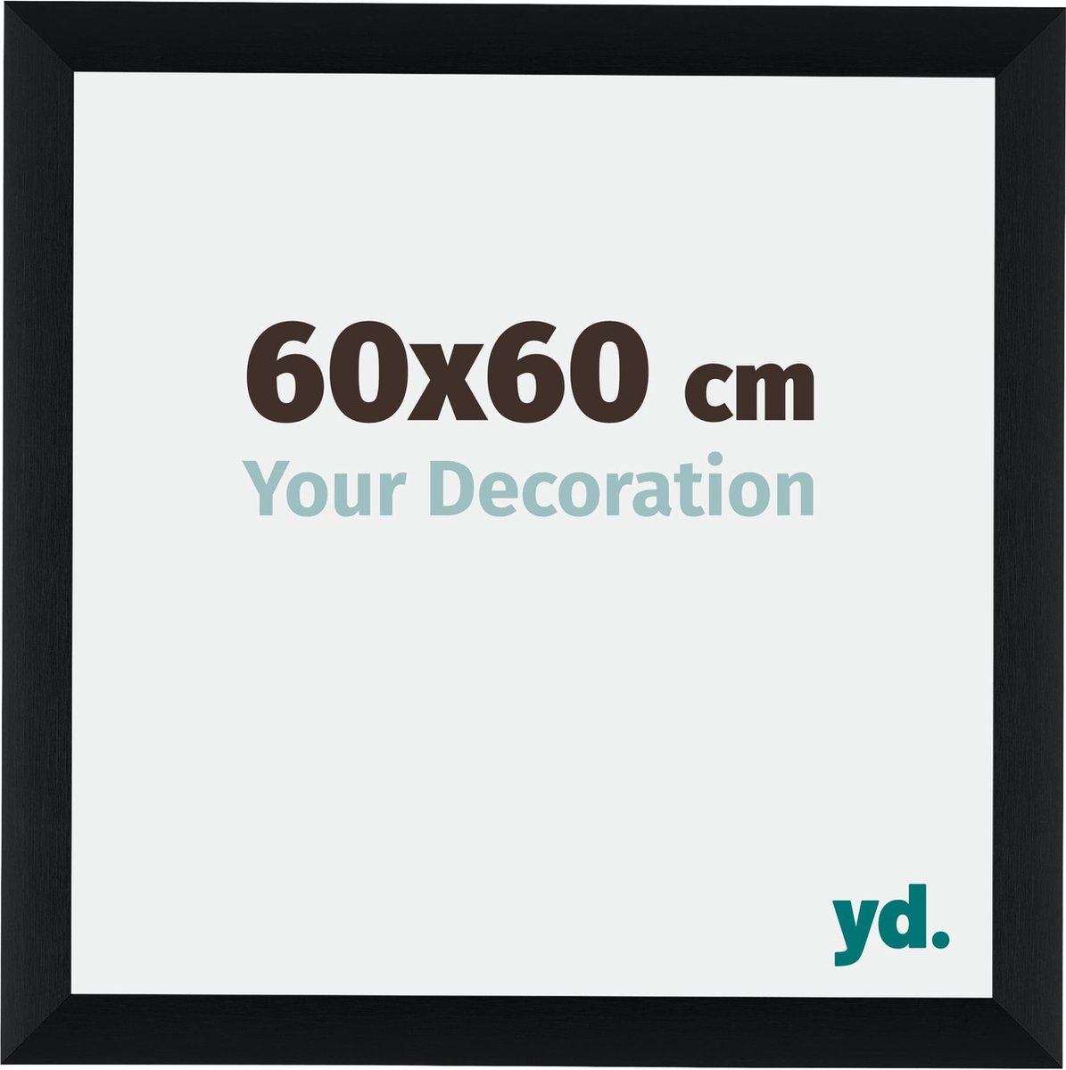 Your Decoration Tucson Aluminium Fotolijst 60x60cm Geborsteld - Zwart