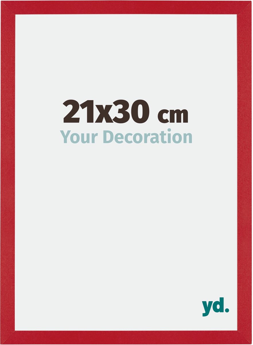 Your Decoration Mura Mdf Fotolijst 21x30cm - Rood