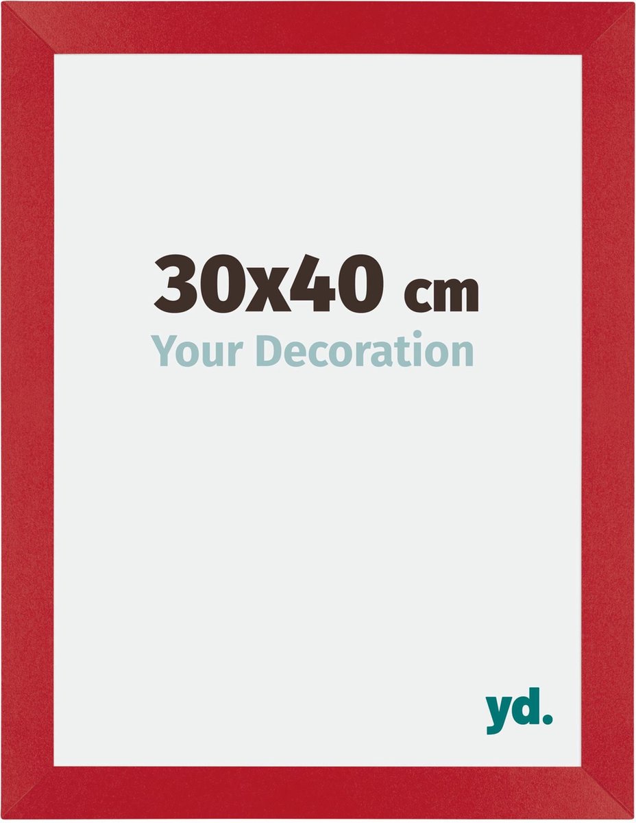 Your Decoration Mura Mdf Fotolijst 30x40cm - Rood