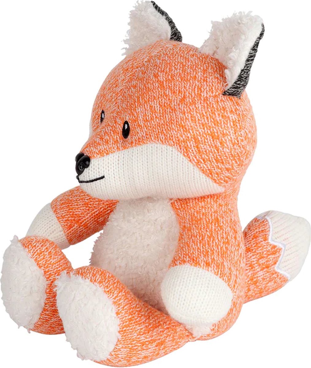 Flow Amsterdam Hartslag Knuffel - White Noise - Robin De Vos - Donker - Oranje