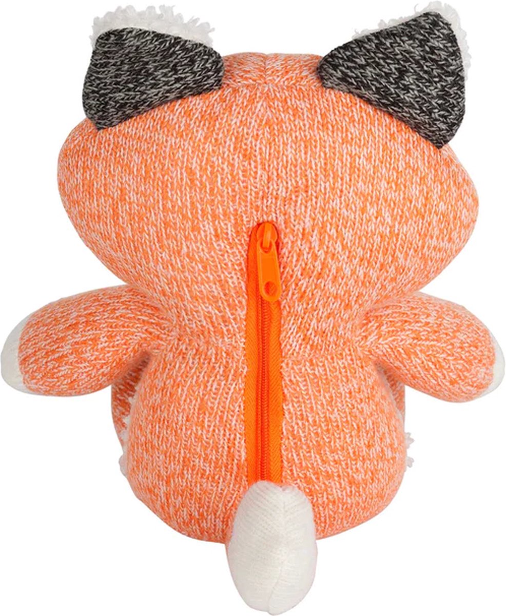 Flow Amsterdam Hartslag Knuffel - White Noise - Robin De Vos - Donker - Oranje