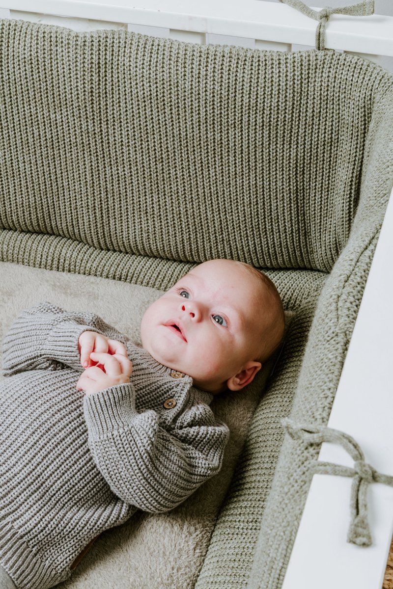 Boxkleed Baby's Only Hope 75x95 Urban Green - Groen