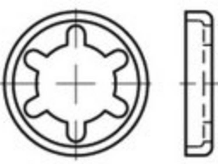 884960104160000 Schotelringen 31.25 mm 88496 Staal Galvanisch verzinkt 50 stuk(s)