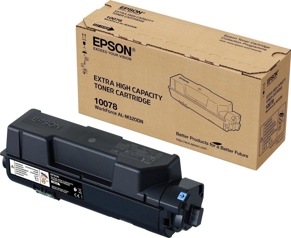 Epson Extra High Capacity Toner Cartridge Black - Zwart