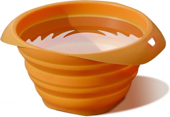 Kurgo Inklapbare Drinkbak Collaps-a-Bowl - Oranje