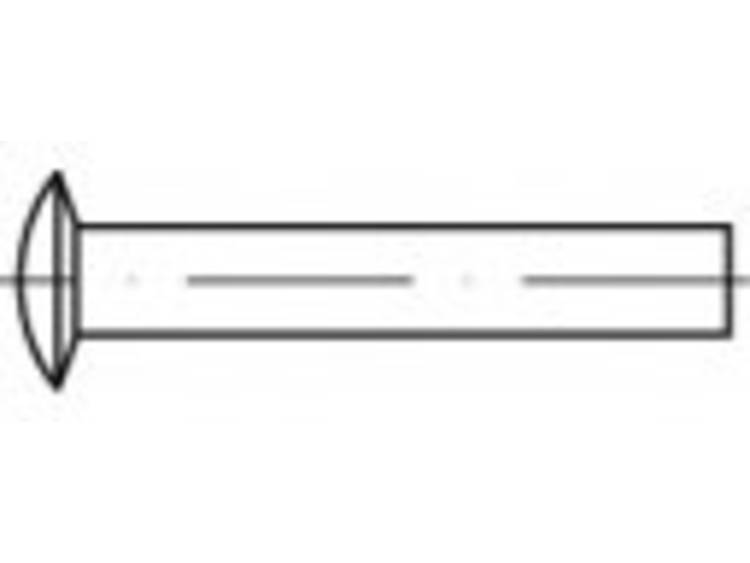 TOOLCRAFT TO-5449188 Lensklinknagel 2.5 mm 1000 stuk(s)