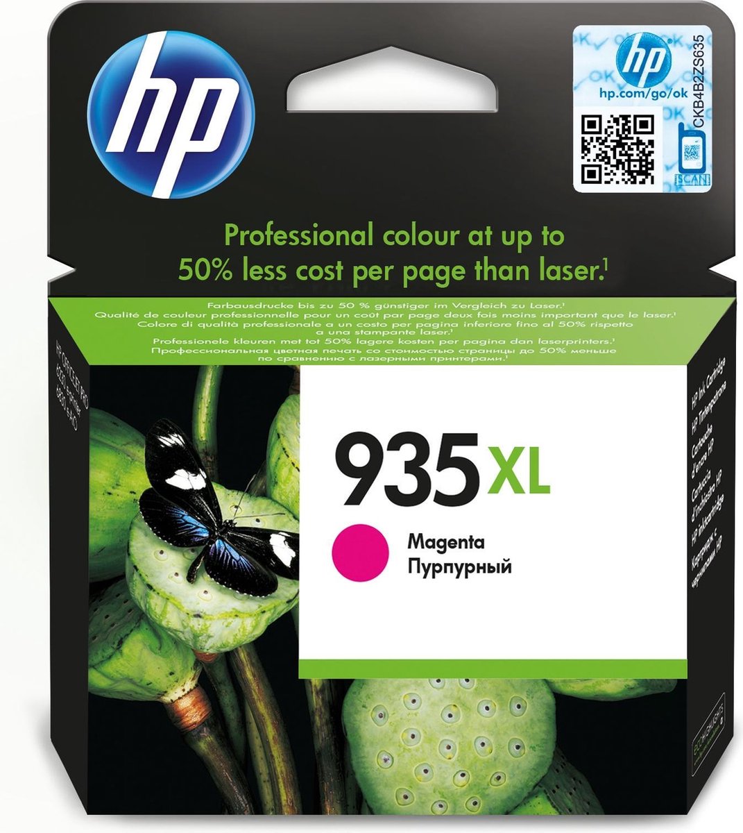 HP Originele inkt cartridge Hewlett Packard C2P25AE - Magenta
