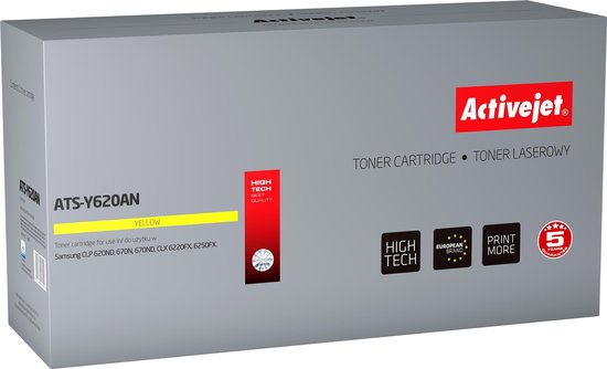 ActiveJet ATS-Y620AN Compatible 1 stuk(s) - Geel