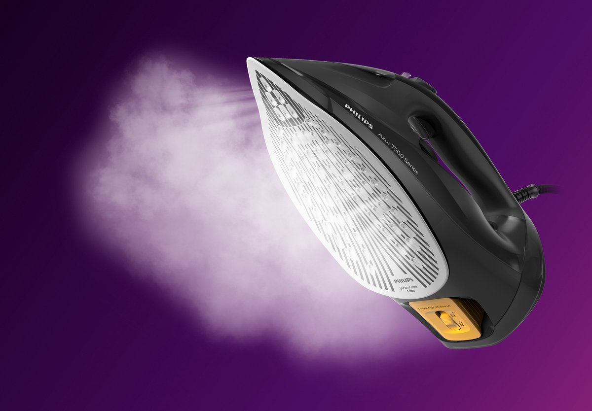 Philips - Plancha De Vapor DST7511/80 Con Sistema Quick Calc Release Negro - Zwart