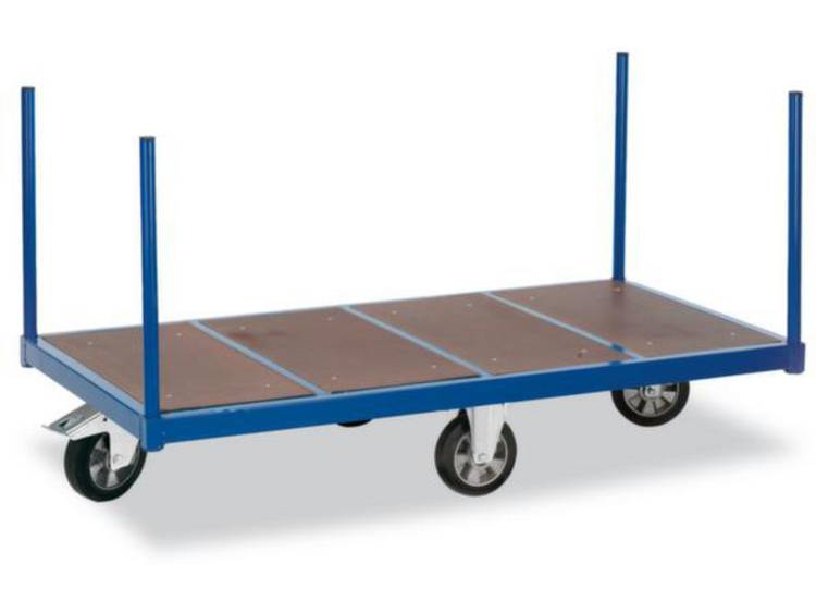 ROLLCART 02-1242R Wagen voor zware belasting Staal Poedercoating Laadvermogen (max.): 1200 kg