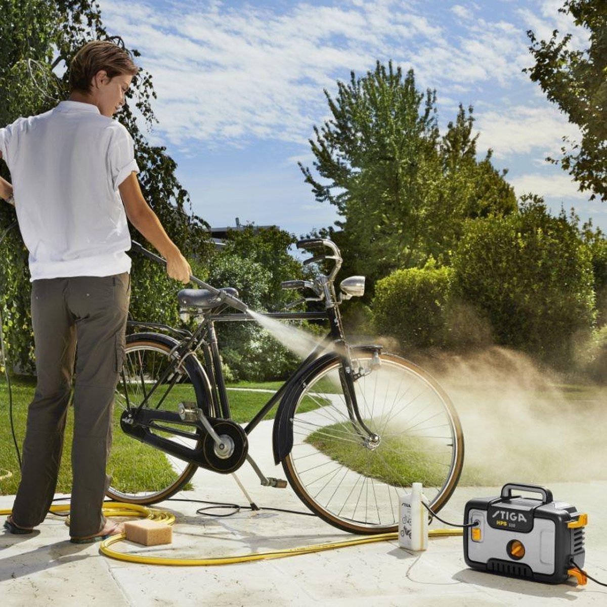 Stiga HPS 110 Hogedrukreiniger 110 bar Koud water