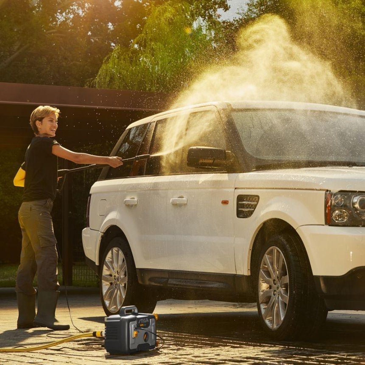 Stiga HPS 110 Hogedrukreiniger 110 bar Koud water