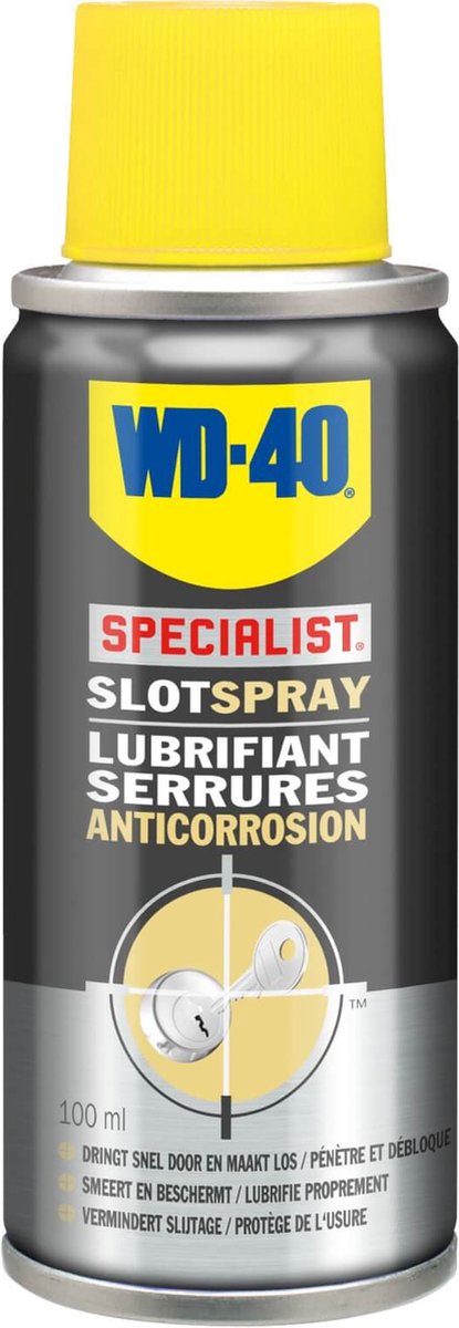 WD40 WD-40 Specialist Slotspray 100 ml - Geel