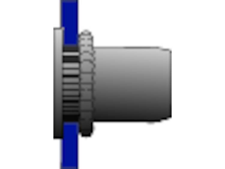 Bralo 371206009 Blindklinkmoeren cilinderkop open staal rond met geribbelde nagel Staal M6 Afm. (Ã x l) 8.9 mm x 14.5 mm 500 stuk(s)