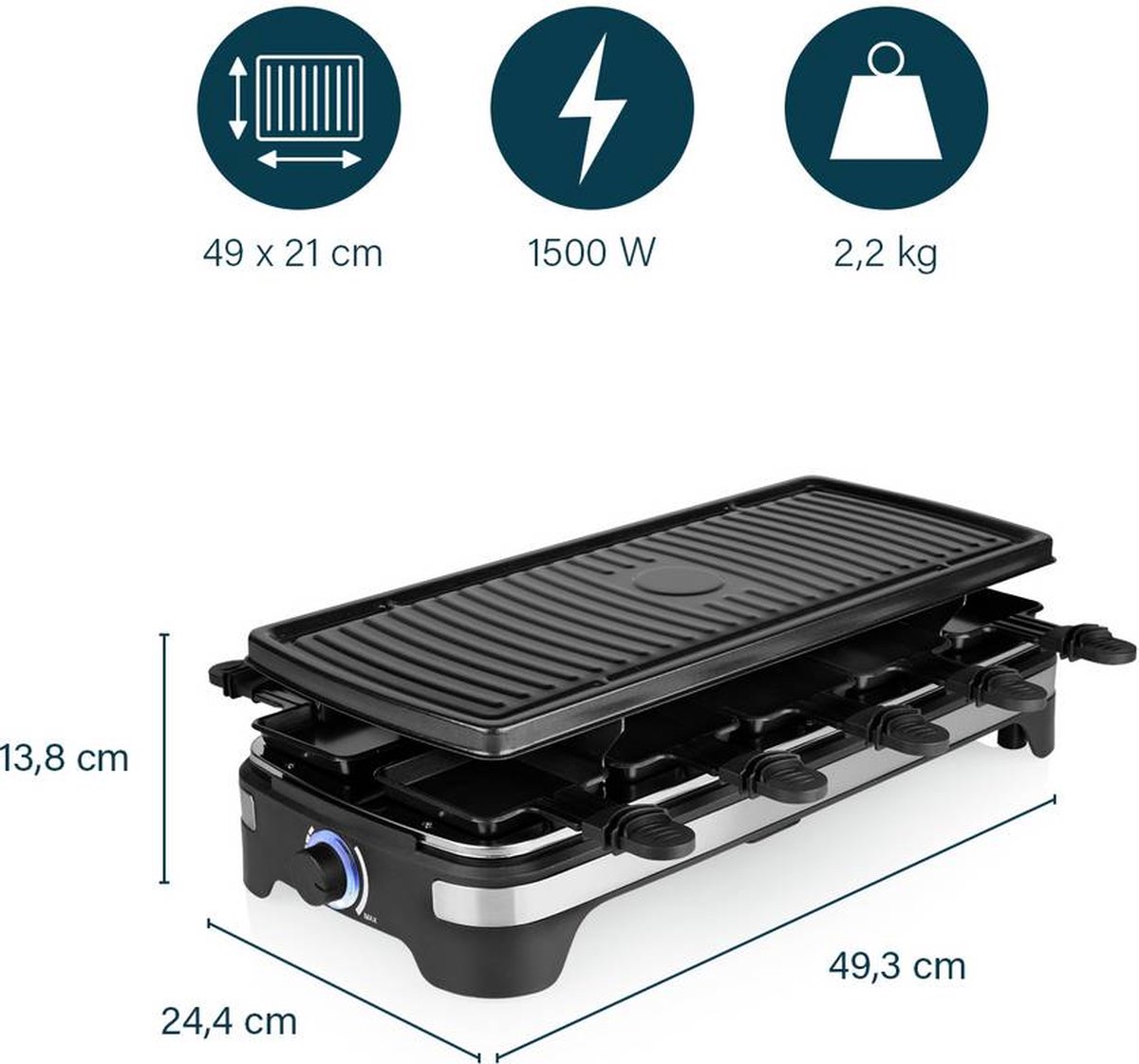 Princess gourmetset 162650 - Zwart