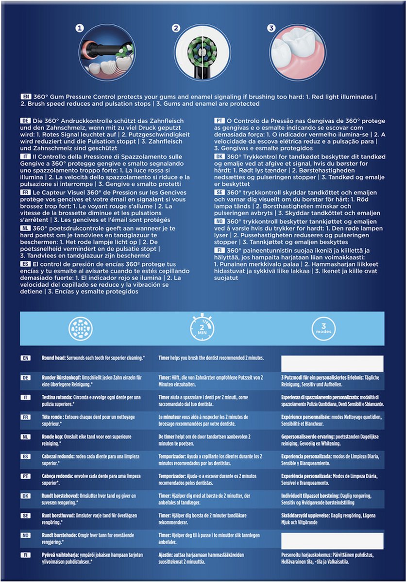 Oral B Oral-b Oral-b Pro 3900 Duo Bl/ros - Zwart