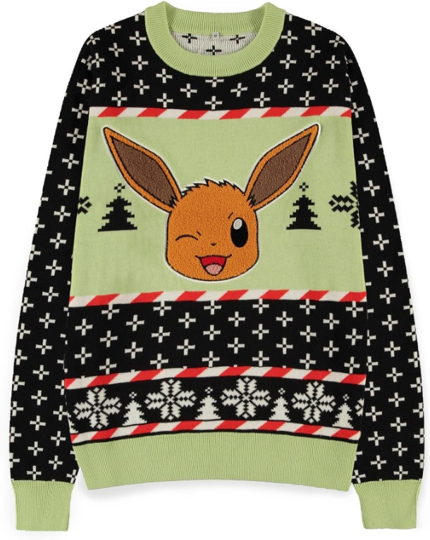 Difuzed Pokemon - Eevee Christmas Jumper