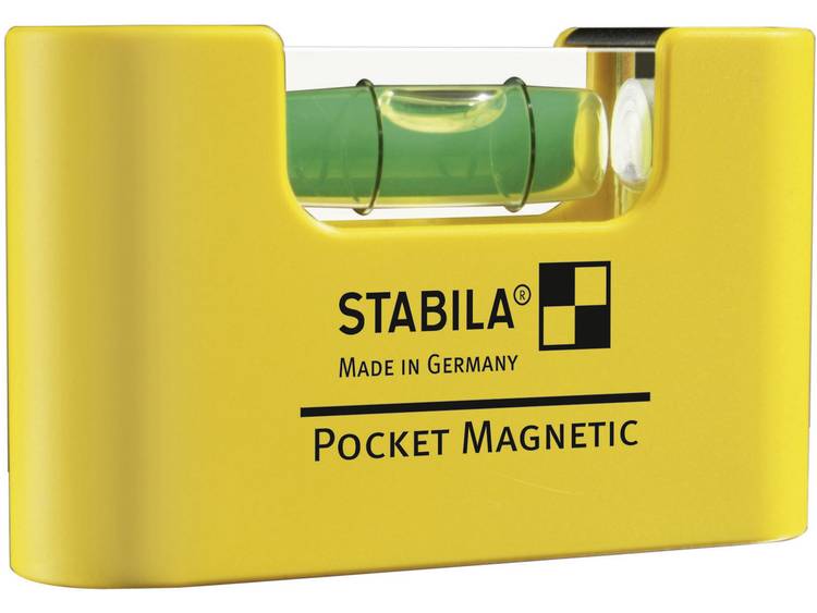 Stabila POCKET MAGNETIC 17774 Mini-waterpas 7 cm 1 mm/m