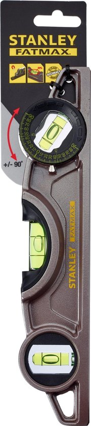 BLACK+DECKER FatMax 0-43-609 Torpedowaterpas 250 mm 0.5 mm/m