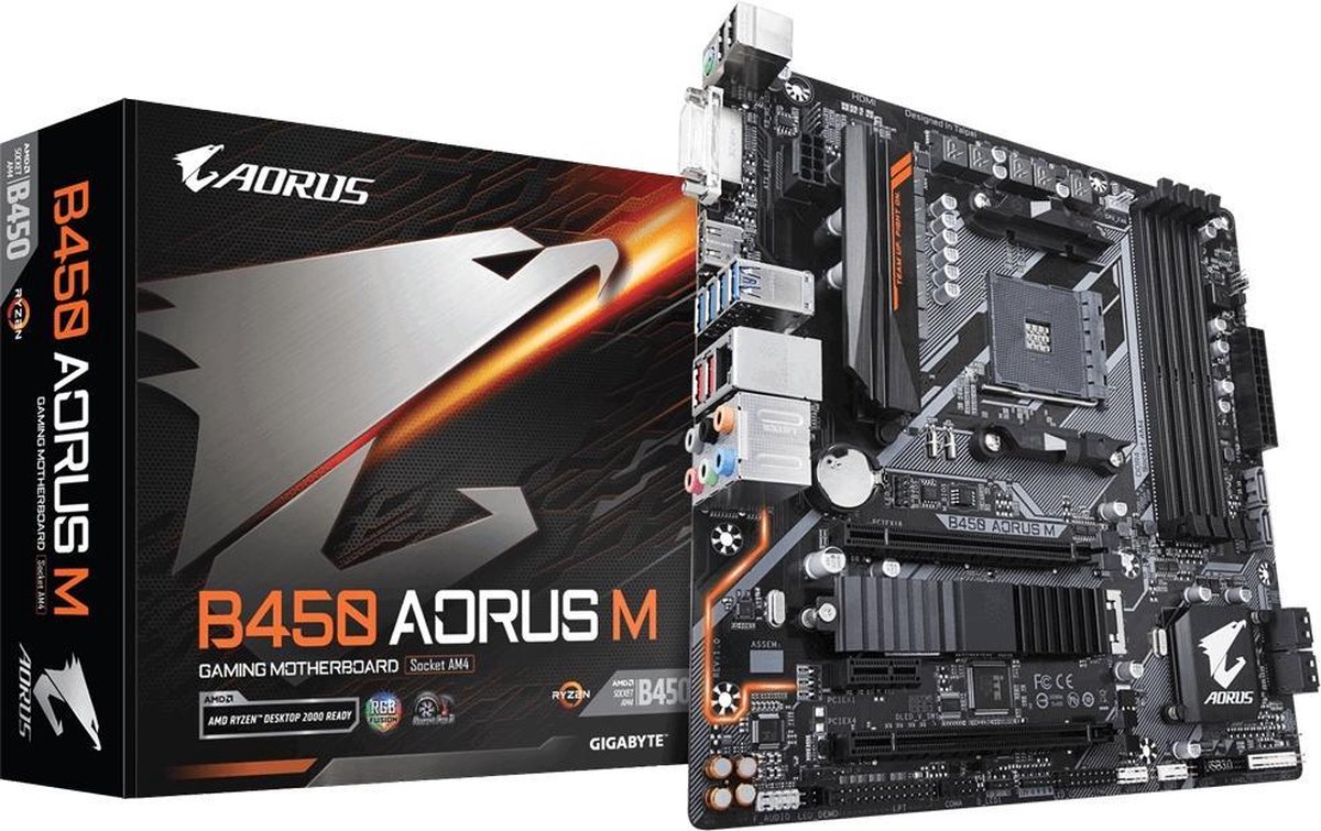 Gigabyte B450 Aorus M