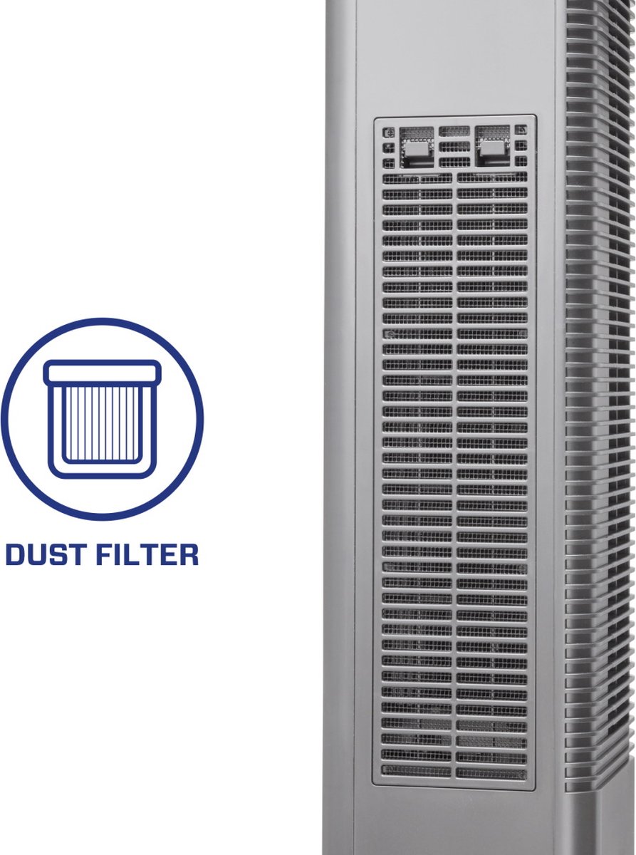 Clean Air Optima CA-904G ventilatorkachel - Grijs