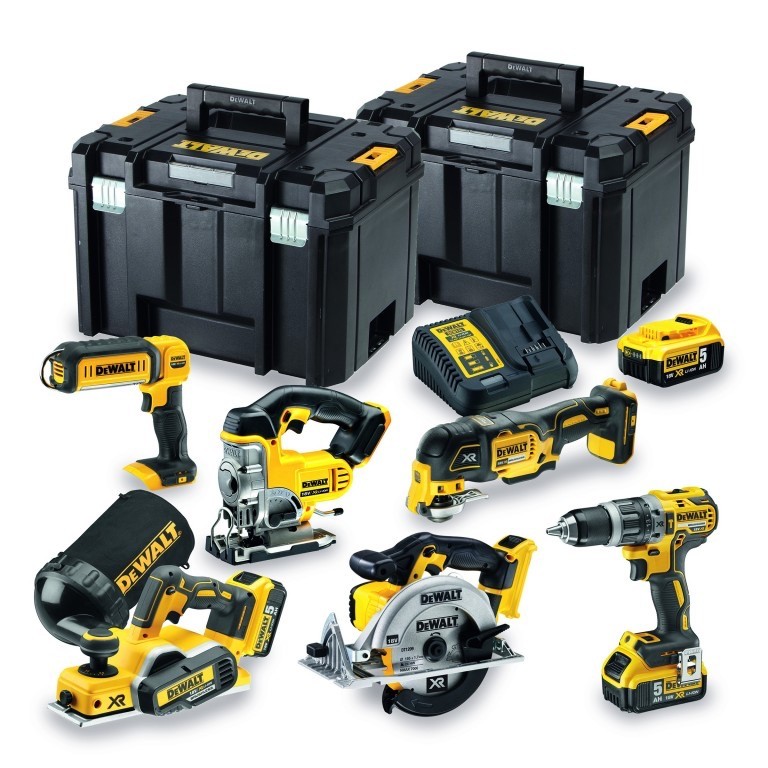 DeWalt DCK665P3T Accuset | 18v 5.0Ah Li-Ion | 3 accu&apos;s