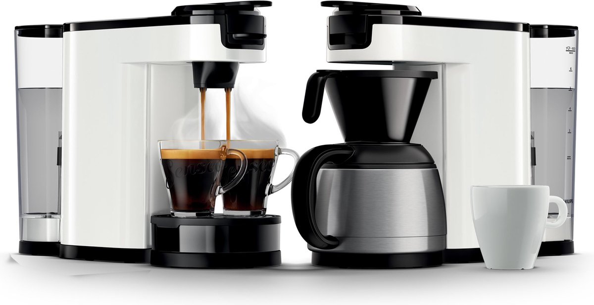 Philips Switch Hd6592/04 Pad- En Filterkoffiezetapparaat Wit