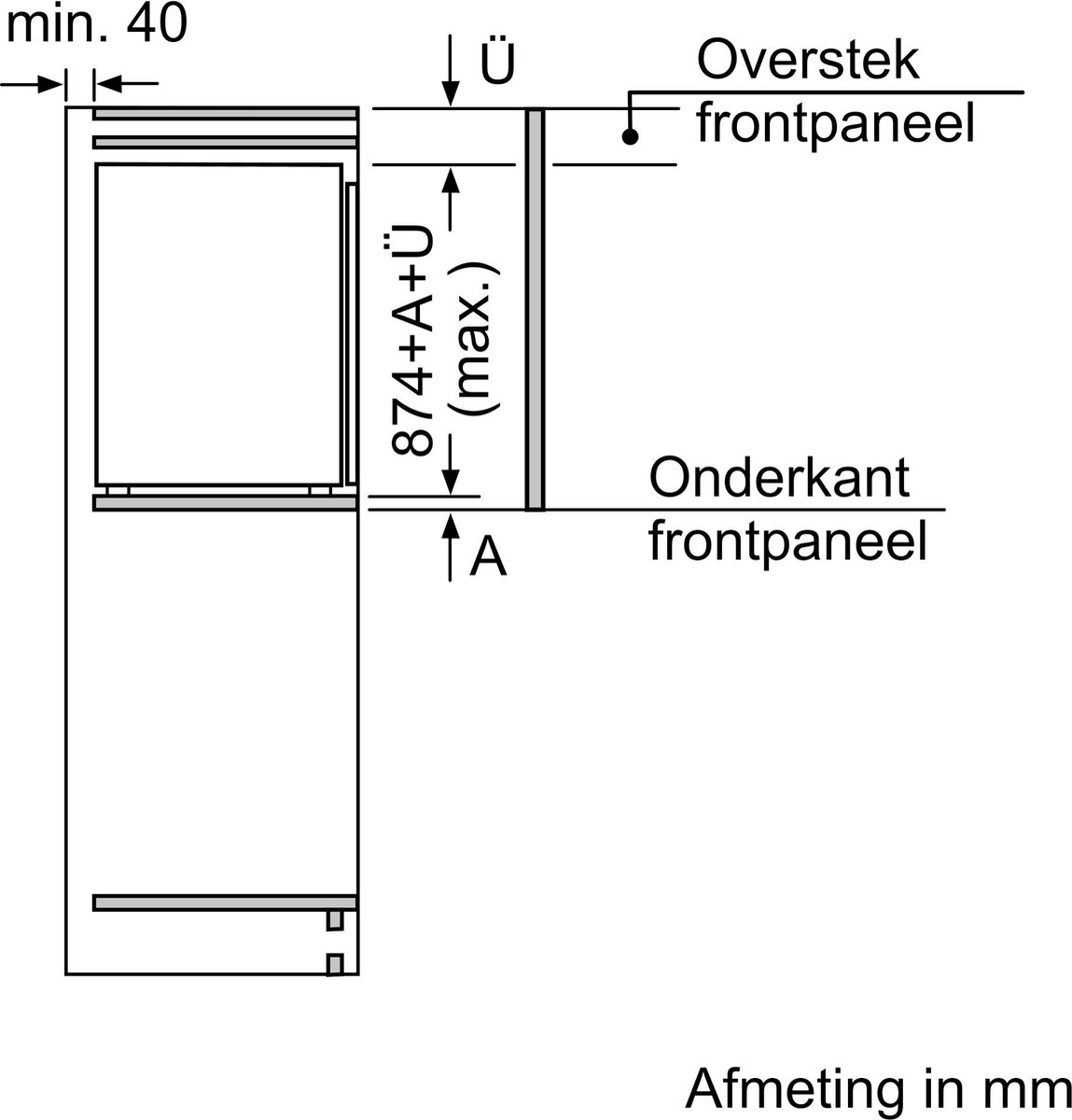 Bosch Kir21nse0 Serie 2 Multibox Xxl