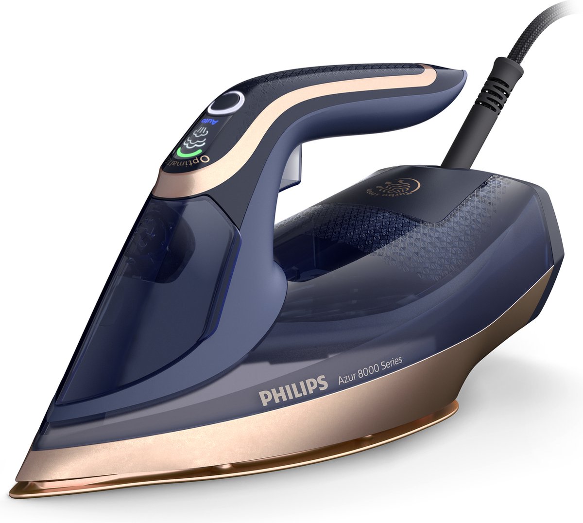 Philips 8000 Series Dst8050/20 Stoomstrijkijzer Azur - Blauw