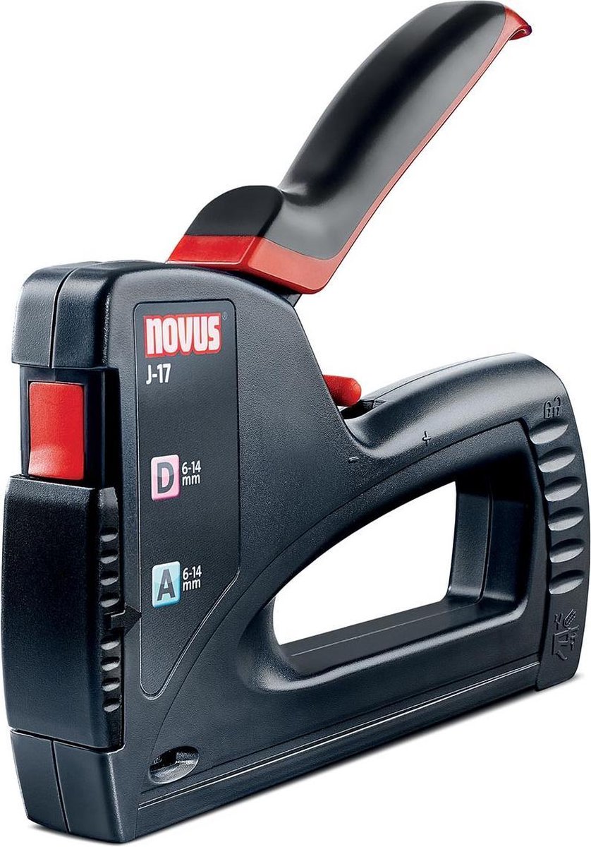 Novus J-17 dual worker Handtacker Type niet Type 53, Type 53F Lengte nieten 6 - 14 mm