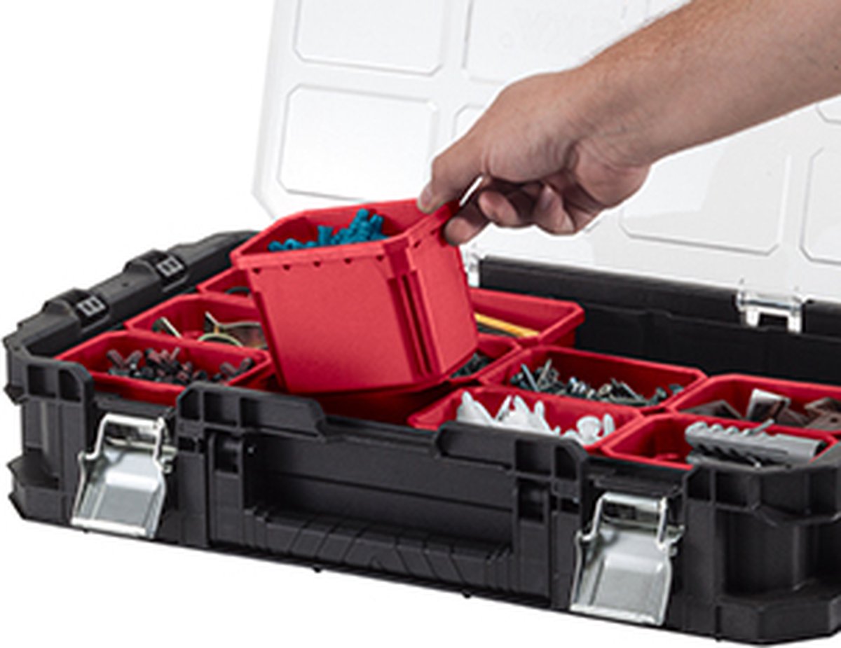 Keter 239996 Connect Gereedschapskist (leeg) - Zwart