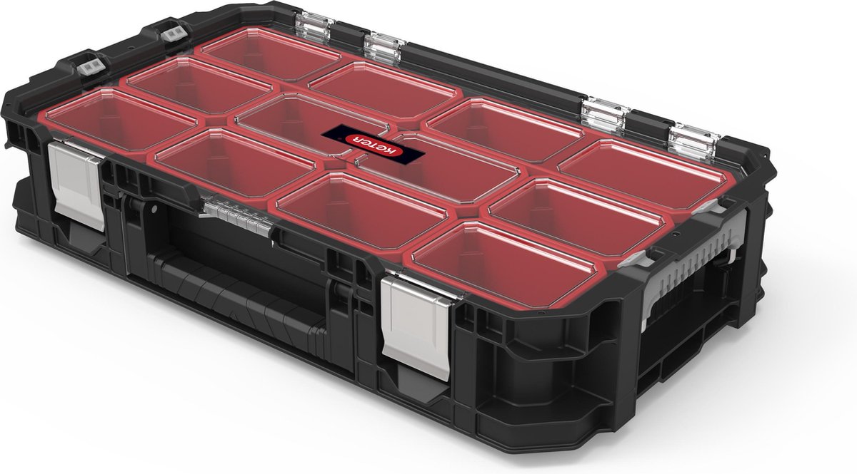 Keter 239996 Connect Gereedschapskist (leeg) - Zwart