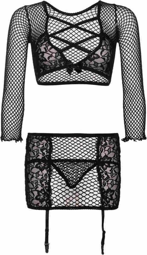 Leg Avenue Topje en jarretelrokje