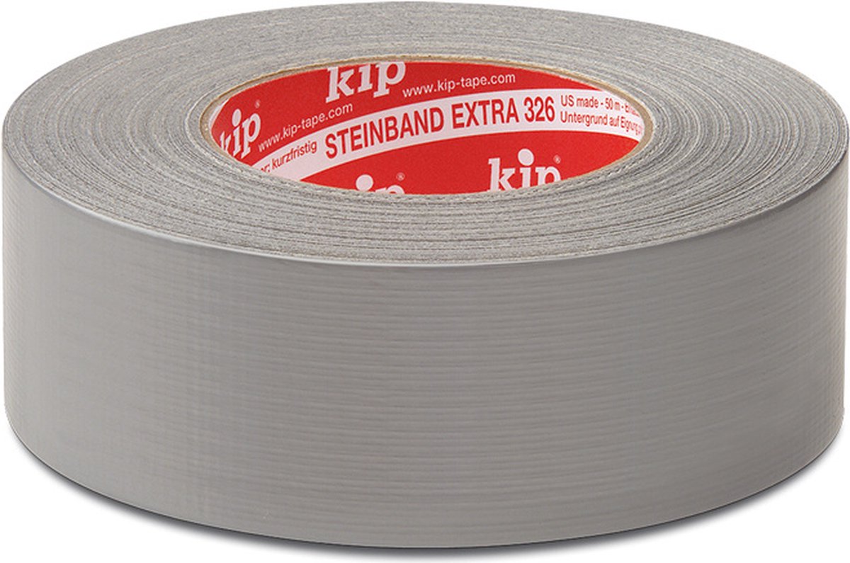 Steenband Extra | zilver | lengte 50 m | breedte 48 mm wiel | 24 stuks - 326-48