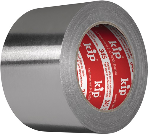 Aluminiumtape | met liners | lengte 100 m | breedte 100 mm wiel | 8 stuks - 345-37