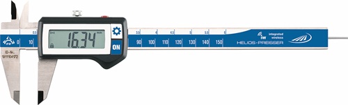 Helios Preisser Schuifmaat | 150 mm | digitaal draadloze interface | rond (1,5 mm) | 1 stuk - 132641660