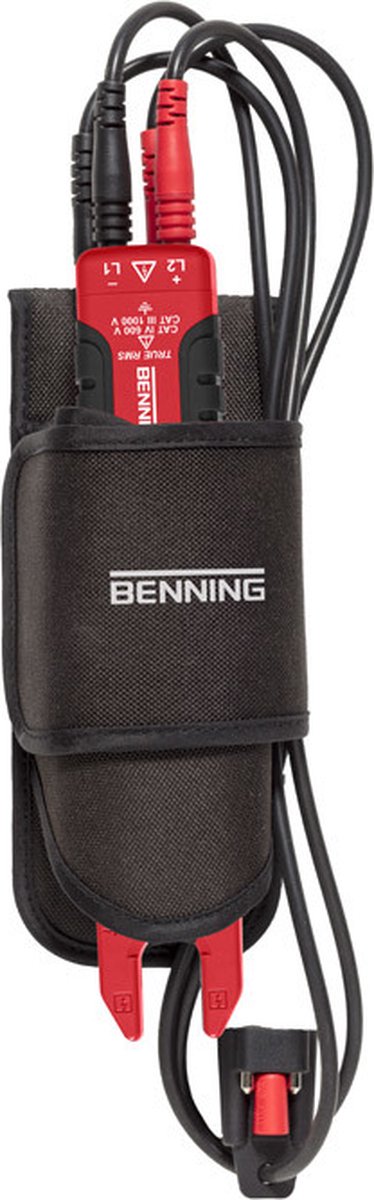 Benning Stroomtangmultimeter | 0,1 A-200 A AC | CAT IV 600/III 1000 V | 1 stuk - 044686