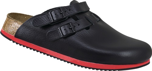 Birkenstock Werkklompen | maat 45 zwart | leer | SRA EN 20347 | 1 paar - 582634-45